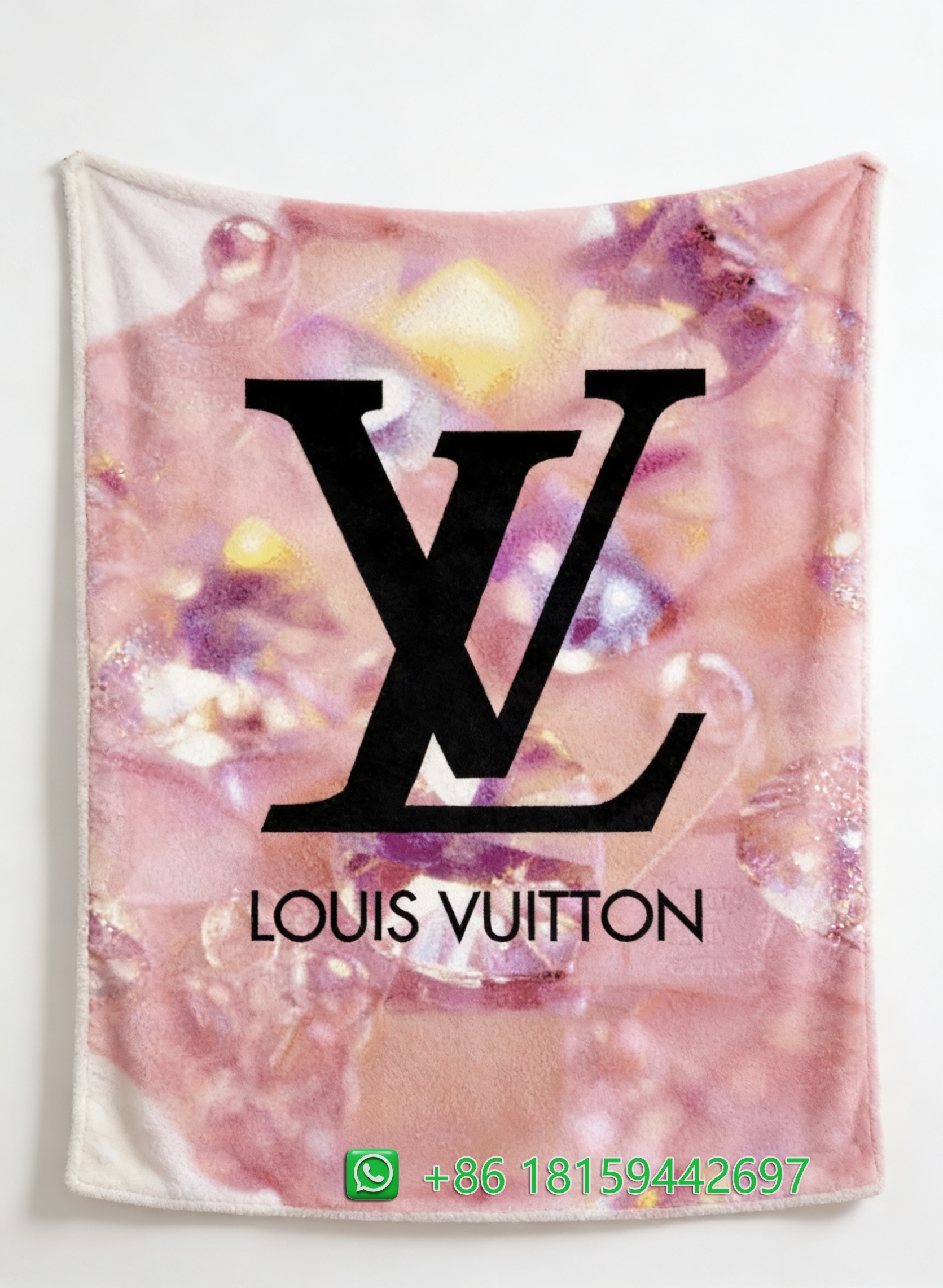Louis Vuitton Throw Blankets